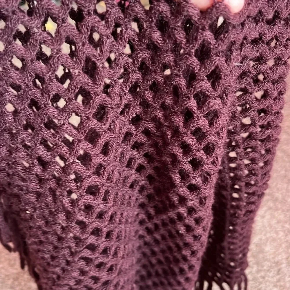 Crochet infinity scarf